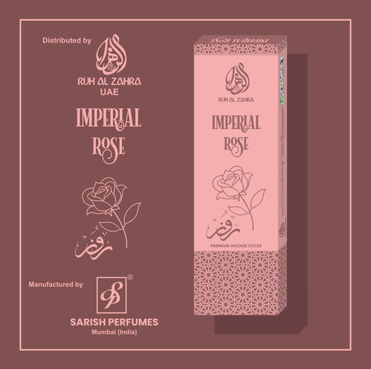 IMPERIAL ROSE PREMIUM INCENSE STICK [50gms]