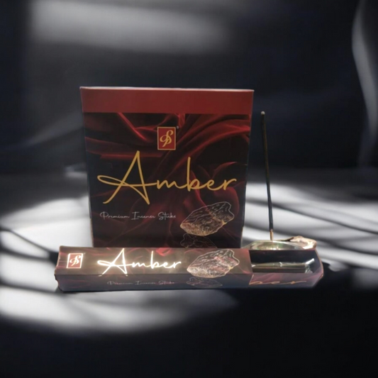 AMBER PREMIUM INCENSE STICK [50gms]