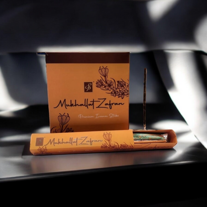 MUKHALLAT ZAFRAN PREMIUM INCENSE STICK [50gms]